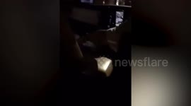 Taxi driver slashes passenger's face 'over fare dispute'