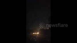 US: Stunning Lightning Show Over Chicago Area As Thunderstorms Roll Through