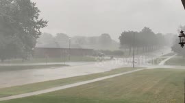 Severe Thunderstorm in Madison NE, USA