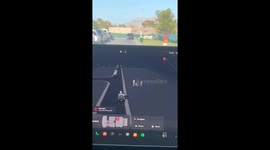 Paranormal sighting on Tesla monitor reveals eerie connection at Las Vegas cemetery