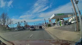 Driver Runs Red Light and Hits Pedestrian in Wheelchair