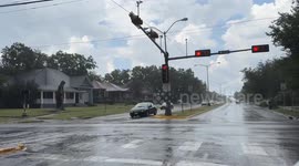 Thunderstorm in North Texas