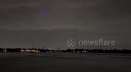 Lightning Strikes at Hollywood Beach