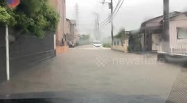 Japan: Tropical Storm Shanshan Brings Torrential Rains To Kanto Region 6