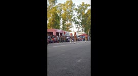 Soldier in Jammu impresses with incredible leg lift during performance