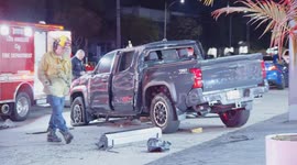 USA: Van Nuys Suspected DUI Traffic Collision Investigation