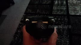 Slow motion stun gun