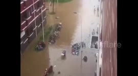 Rainstorm causes severe flooding in southeastern China