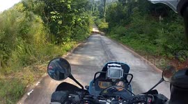 Scary traffic in Thailand