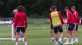 Gareth Bale training ahead of Euros