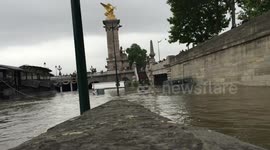 Paris crue Seine