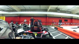 20160324 Go Cart racing - Heat #1 Autobahn Indoor Speedway