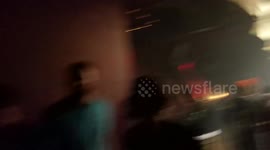 Footage of 'chaos' at Kanye West 'popup' concert