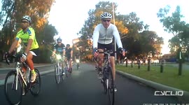 Cycliq Fly6: Perth IT Ride Roundabout Crash