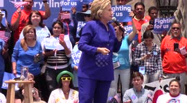 Hillary Clinton secures Democratic nomination - reports