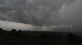 Nasty Thunderstorm With Torrential Rainfall! - June 6th 2016