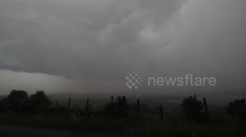 Torrential Rainfall From Thunderstorm! - June 6th 2016
