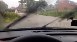 Wateroverlast sint-pieters-leeuw belgie