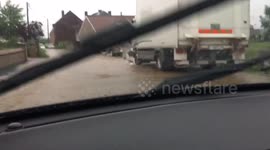 Wateroverlast sint-pieters-leeuw belgie