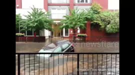 Flash Flood in Wallington, Surrey
