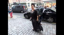 Nancy Dell' Olio arrives at the private view of the   Royal Academy Summer Exhibition