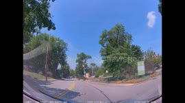 Tree Trimmer Drops Telephone Pole on Car