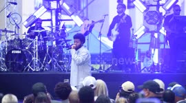 USA: Khalid Performs On NBC Today Show