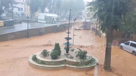 Spain: DANA Storm Batters Aragon, Causing Major Flooding In Zaragoza