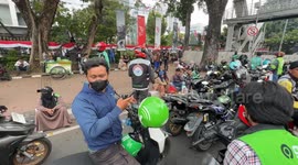 Indonesia: Online Transportation Protest
