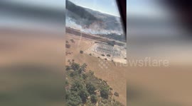 United States: Highway Blaze Engulfs Santa Maria Valley