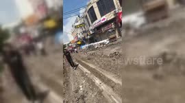 Palestine: Israeli Bulldozers Rip Up West Bank Roads