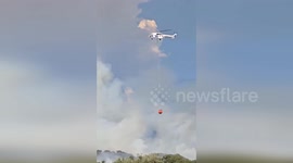 France: Corsican Wildfire Contained After Intensive Aerial Firefighting Efforts