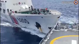 Philippines: Chinese, Philippine Coastguards Trade Ramming Accusations