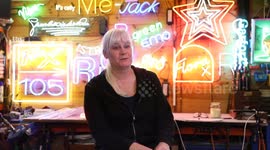 Traditional neon maker and restorer Julia Bickerstaff