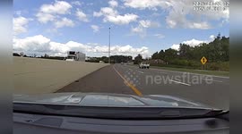 State trooper rescues kitten stranded on highway