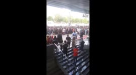 Discount sale goes wrong with shoppers looting stores