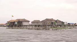 Water festival held in Ganvie, Benin's lake village