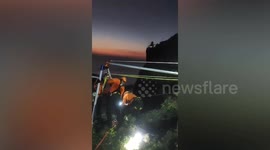 Body of unidentified foreign tourist found under cliff of temple in Bali