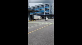 Unmanned delivery vehicle to facilitate express service in Dongguan, China