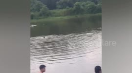 Teenage girls who drowned while taking selfies on boat 'found hugging each other' at the bottom of a lake