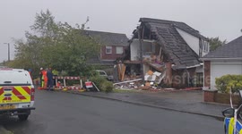 Man fighting for his life after gas explosion ripped through his home
