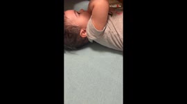 Baby girl surprises her parents by saying 'Hi Dada' as her first words