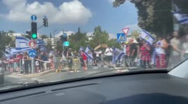 Israel: Mourners Line Streets In Jerusalem For Hostage Funeral