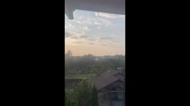 Ukrainian drone crashes near homes in Moscow Region, destroys barn