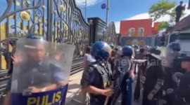 Cult followers clash with police on 10th day of search for fugitive 'pervert pastor'