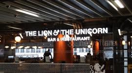 Opening of the brand new Wetherspoons pub in Waterloo Station “The Lion & The Unicorn