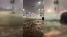 Saudi Arabia: Heavy rain has flooded the streets of Jeddah