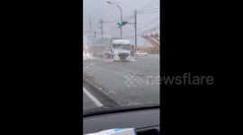 Japan: Heavy Downpour Continues In Wide Areas 2