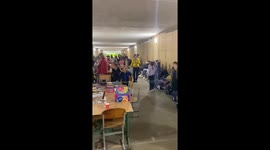 Kharkiv students begin school year in metro and underground facilities amid ongoing conflict