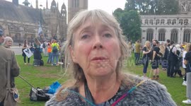 Stop the cull of badger, London, UK